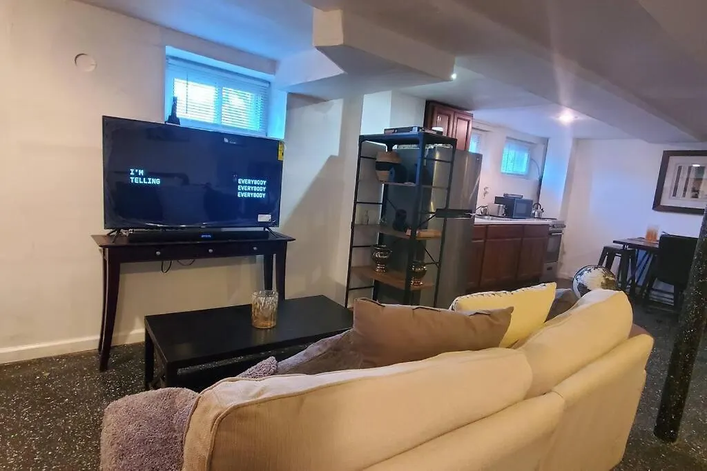公寓 Cozy Studio; Lower Level Unit 纽约